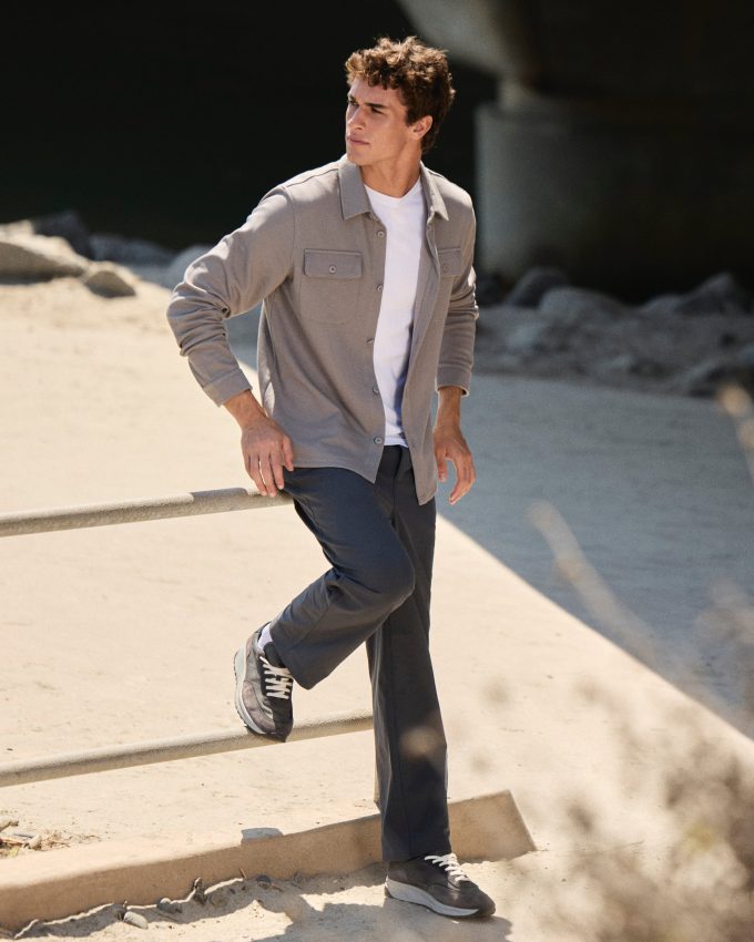 Waffle Shirt Jacket