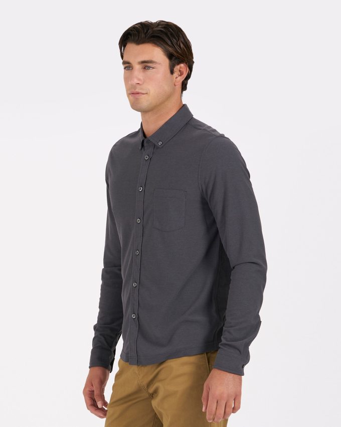 Long Sleeve Ace Button-Down