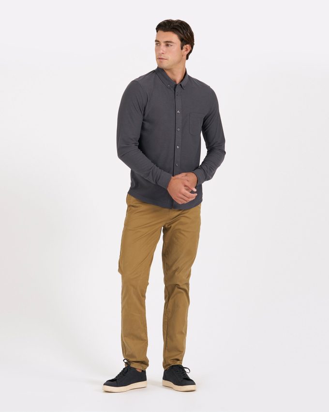 Long Sleeve Ace Button-Down