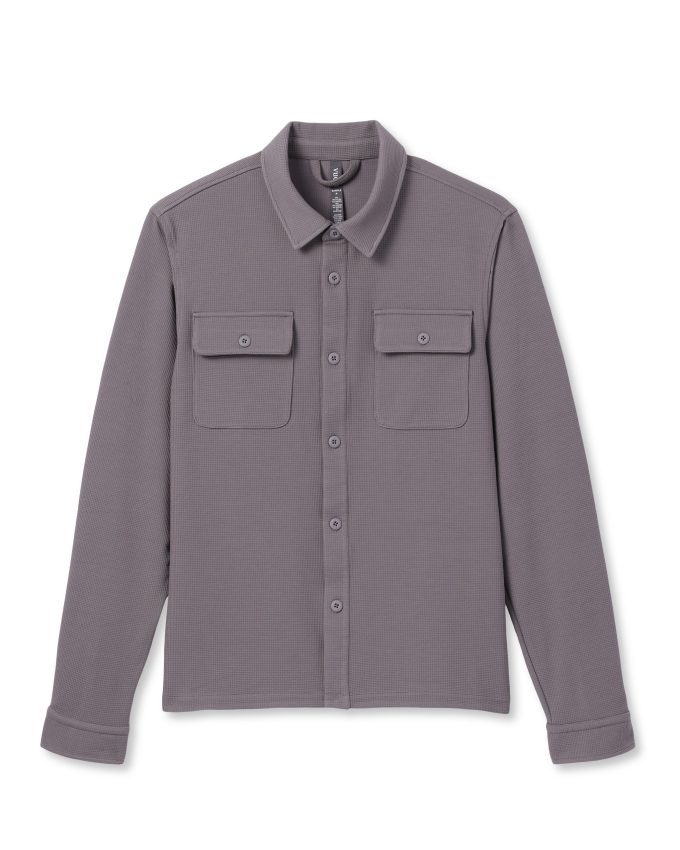 Waffle Shirt Jacket