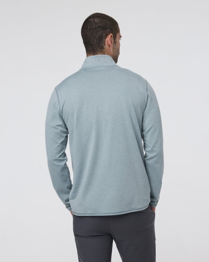 Ponto Half Zip Mock Neck