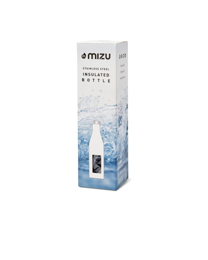 S6 Wordmark Mizu Water Bottle